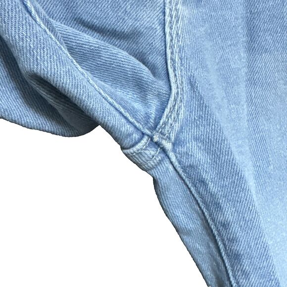 Mother Lil Insider Sneak Size 27 Lost Art Blue Jeans Stretchy Boot Cut - Picture 12 of 14